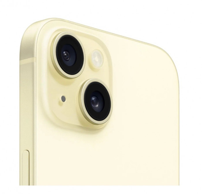 Смартфон Apple iPhone 15 128GB Желтый (Yellow) DualSim