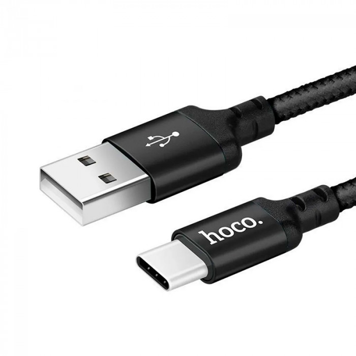 Кабель Hoco X14 USB-Type-C 1м Черный