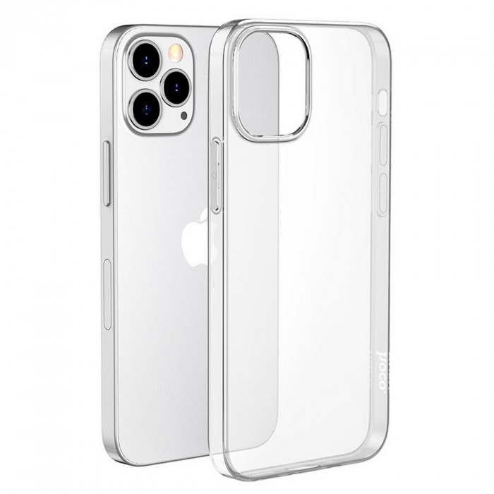 Чехол-накладка силиконовая прозрачная HOCO для iPhone 13