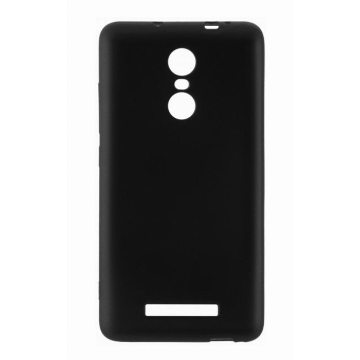 Чехол-накладка силиконовая для Xiaomi Redmi Note 3 Черный