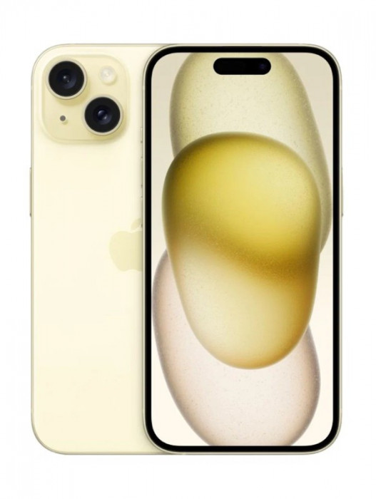 Смартфон Apple iPhone 15 256GB Желтый (Yellow) DualSim