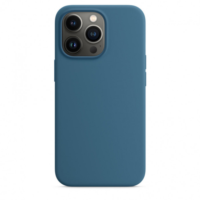 Чехол Silicone Case MagSafe для iPhone 13 Синий