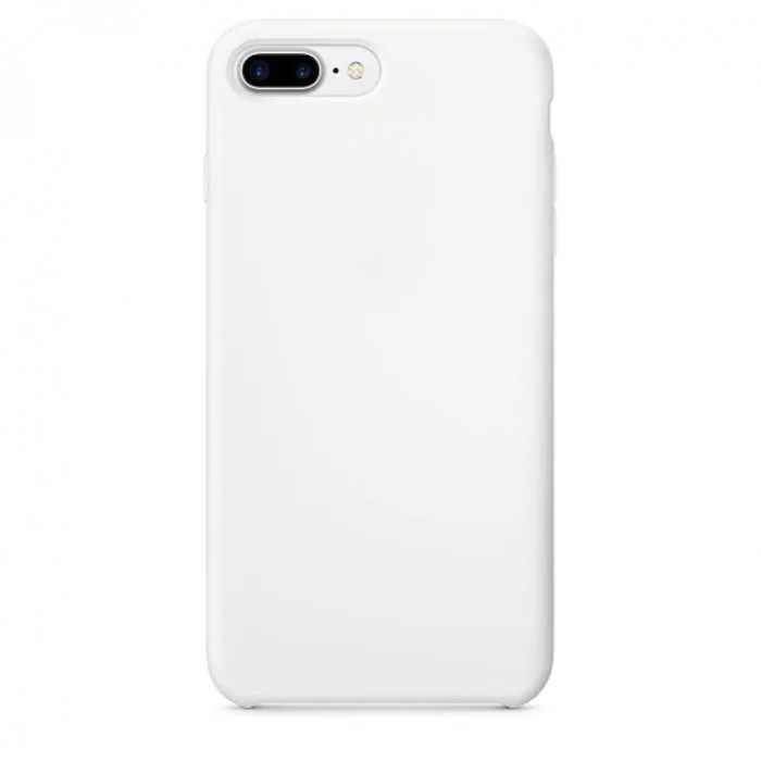 Чехол силиконовый для iPhone 8 Plus Белый