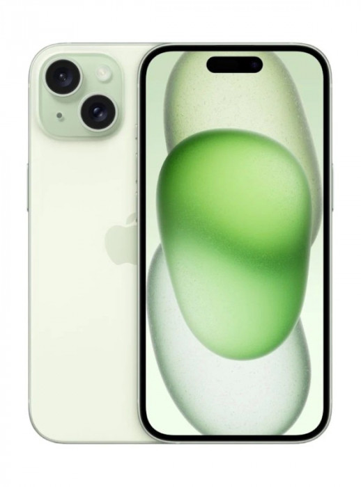 Смартфон Apple iPhone 15 256GB Зеленый (Green)  DualSim