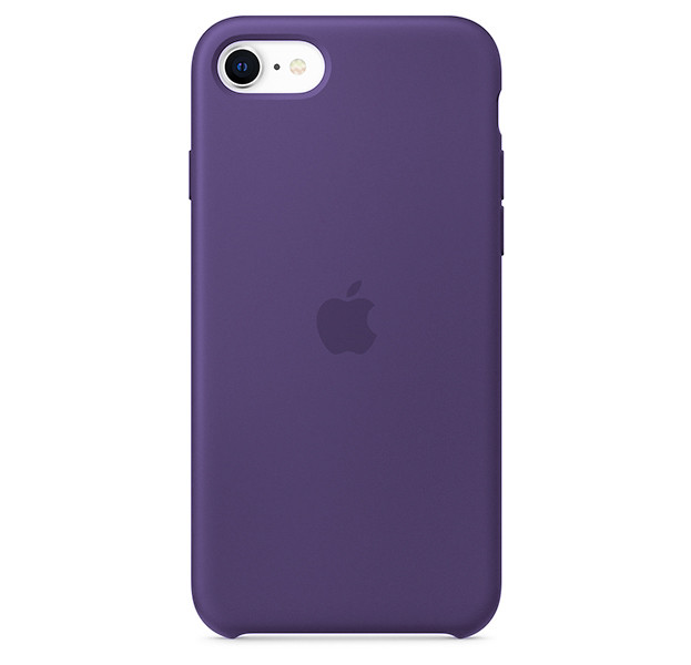 Чехол Silicone Case для iPhone SE Apple Фиолетовый