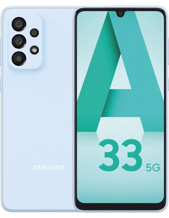 Смартфон Samsung Galaxy A33 5G 8/128GB Голубой (Light Blue)