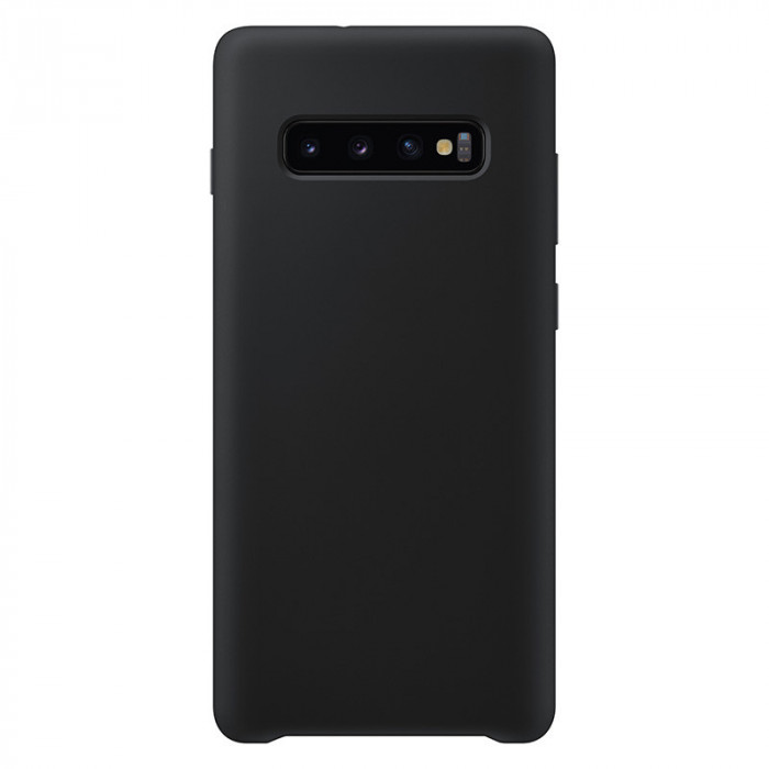 Чехол Samsung Silicone Cover для Samsung Galaxy S10 Plus Черный