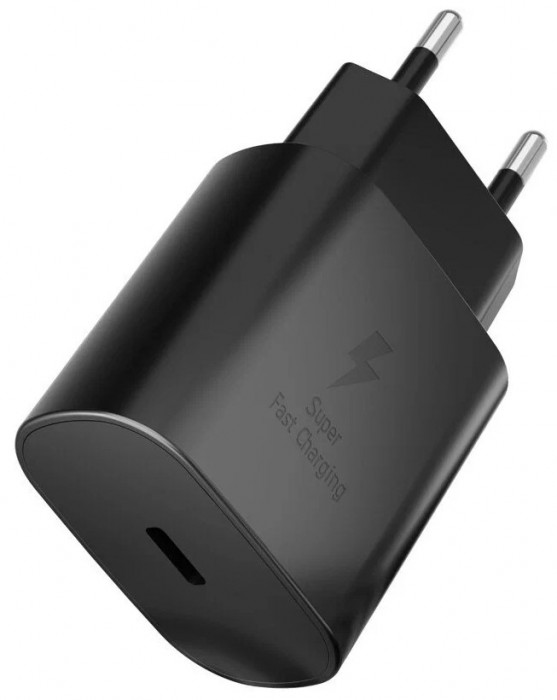 Сетевое зарядное устройство VLP 25Вт USB-C PD PPS Черный