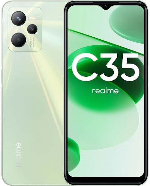 Смартфон Realme C35 4/128GB Glowing Green EAC