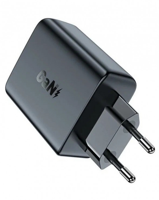 Зарядное устройство ACEFAST A29 GaN 2 USB-C 45W Черный