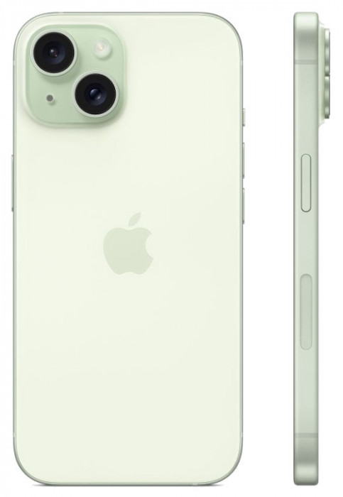 Смартфон Apple iPhone 15 256GB Зеленый (Green)