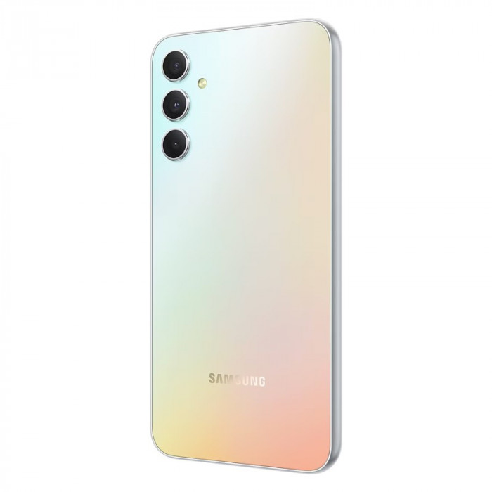 Смартфон Samsung Galaxy A34 5G 8/256GB Перламутр (Awesome Silver)