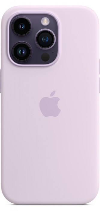 Чехол Silicone Case MagSafe для iPhone 14 Pro Lilac