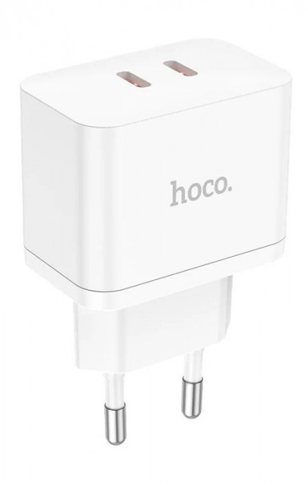 Зарядное устройство Hoco N29 Dual USB-C 35W Белый
