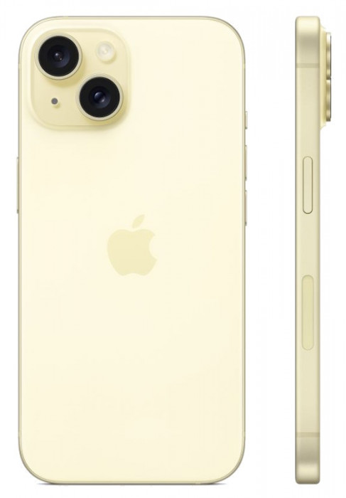 Смартфон Apple iPhone 15 512GB Желтый (Yellow)