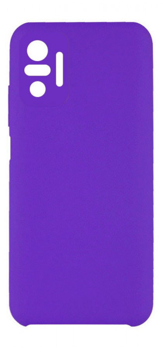 Чехол Silicone cover для Redmi Note 10 Pro / Note 10 Pro Max Фиолетовый