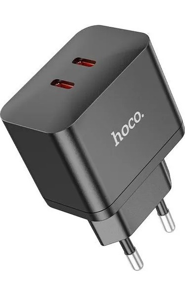 Зарядное устройство Hoco N29 Dual USB-C 35W Черный