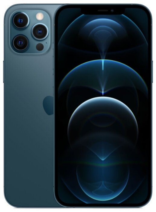 Смартфон Apple iPhone 12 Pro Max 256GB Тихоокеанский синий (Pacific Blue)