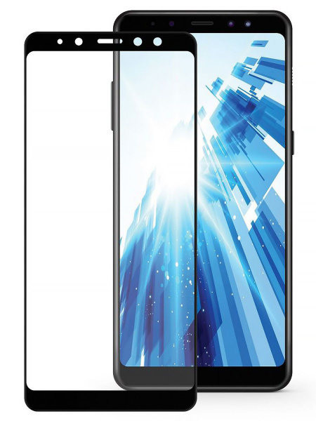 Защитное стекло для Samsung Galaxy A8 Черный