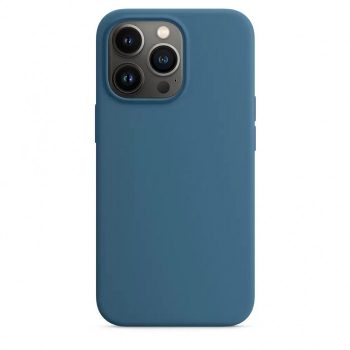 Чехол Silicone Case MagSafe для iPhone 13 Pro Blue Jay