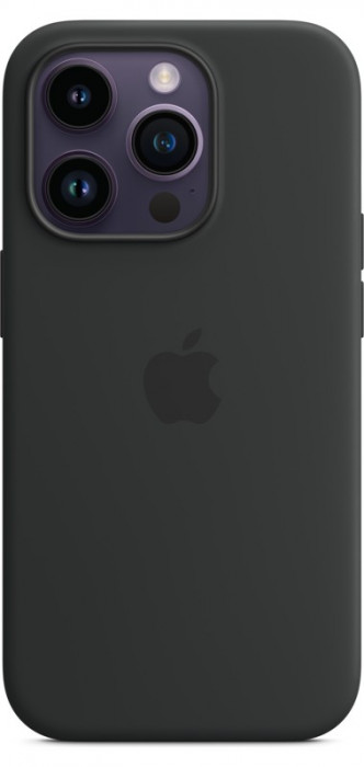 Чехол Silicone Case MagSafe для iPhone 14 Pro Midnight
