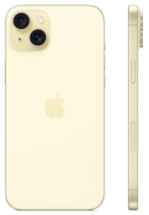 Смартфон Apple iPhone 15 Plus 128GB Желтый (Yellow)
