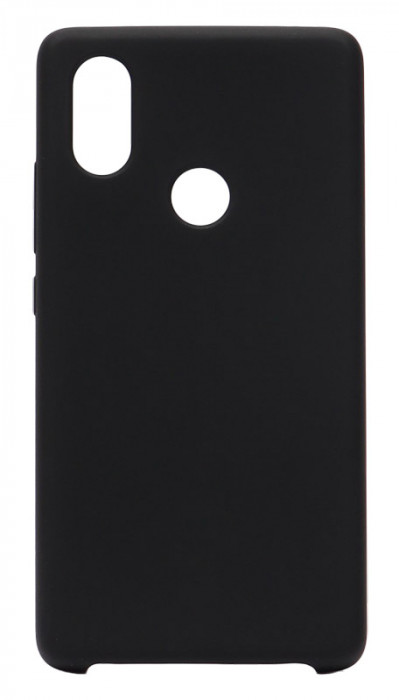 Чехол-накладка Silicone Cover для Xiaomi Mi 8 Черный