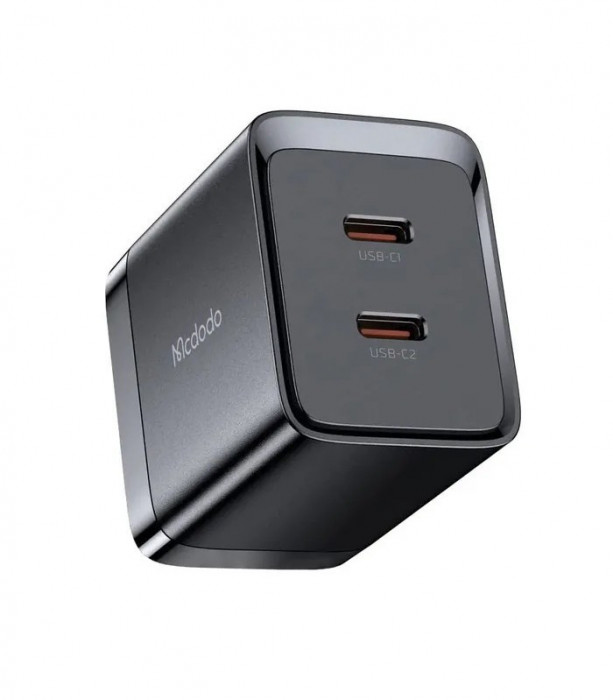 Зарядное устройство McDodo 40W Dual USB-C GaN Fast Charge CH-2501 Черный