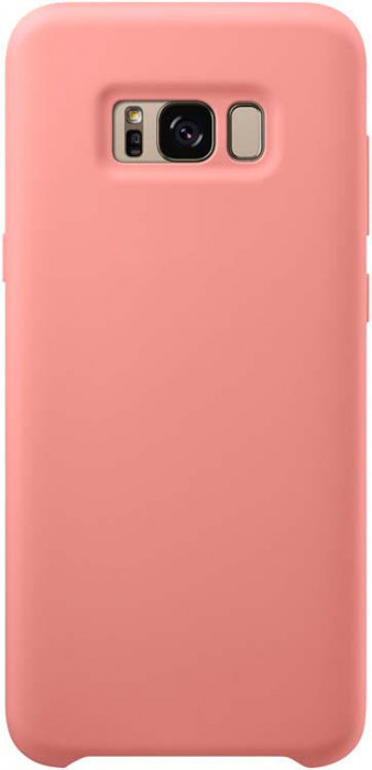 Чехол-накладка Silicone Cover для Samsung Galaxy S8 Песочно-розовый