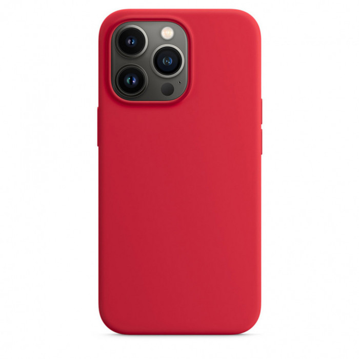 Чехол Silicone Case MagSafe для iPhone 13 Pro Red