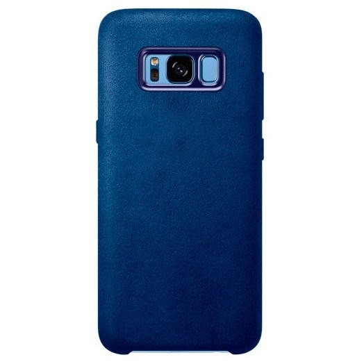 Чехол-накладка Silicone Cover для Samsung Galaxy S8 Темно-синий