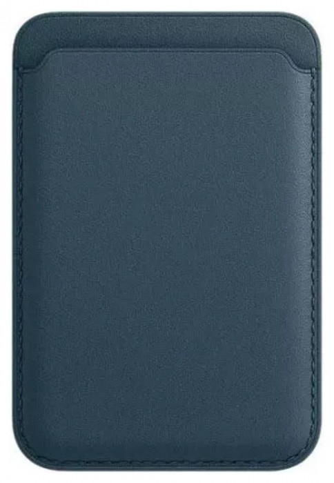 Чехол Leather Wallet MagSafe для iPhone Ink
