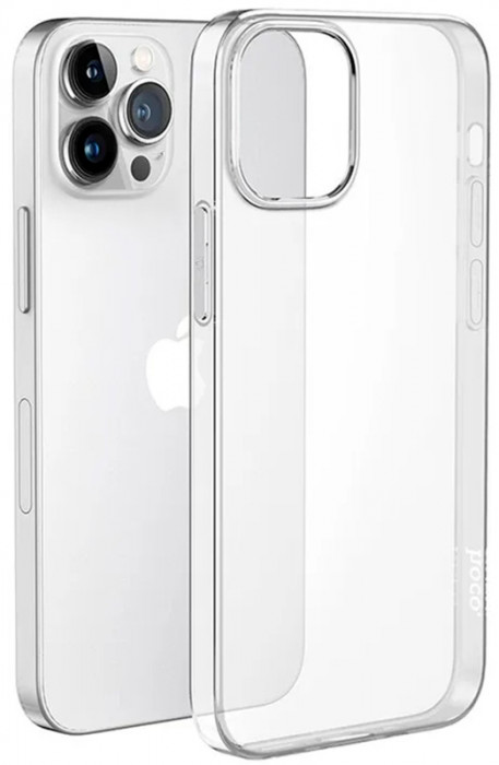 Чехол-накладка силиконовая прозрачная HOCO для iPhone 14 Pro Max
