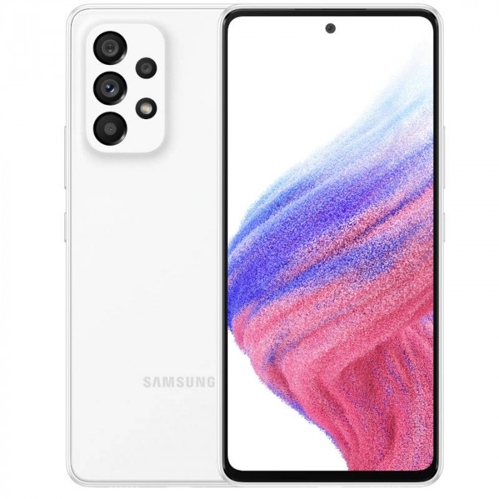 Смартфон Samsung Galaxy A53 5G 6/128GB Белый (Awesome White)
