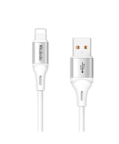 Кабель McDodo USB-A to lightning Color Series 1.2m 3A CA-1831 Белый