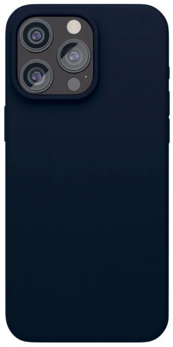 Чехол защитный "vlp" Aster Case с MagSafe для iPhone 15 Pro темно-синий