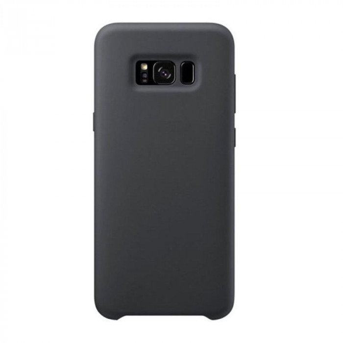 Чехол-накладка Silicone Cover для Samsung Galaxy S8+ Черный