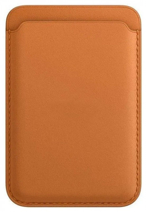 Чехол Leather Wallet MagSafe для iPhone Golden Brown
