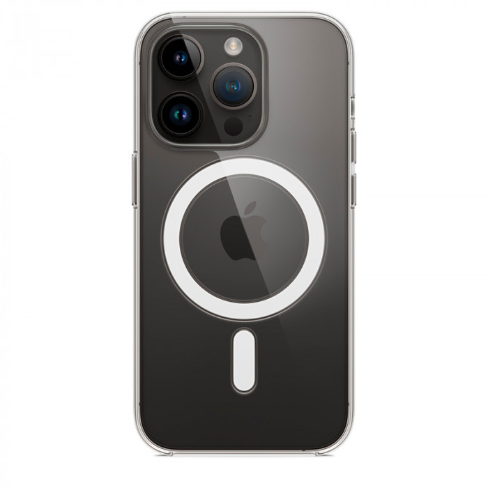 Чехол Clear Case MagSafe для iPhone 14 Pro Max Прозрачный